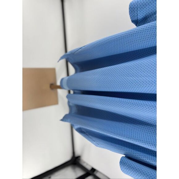 PETER MILLAR SUMMER COMFORT MEN Size XL GOLF POLO SHIRT BLUE Sand Valley Logo - Picture 8 of 9